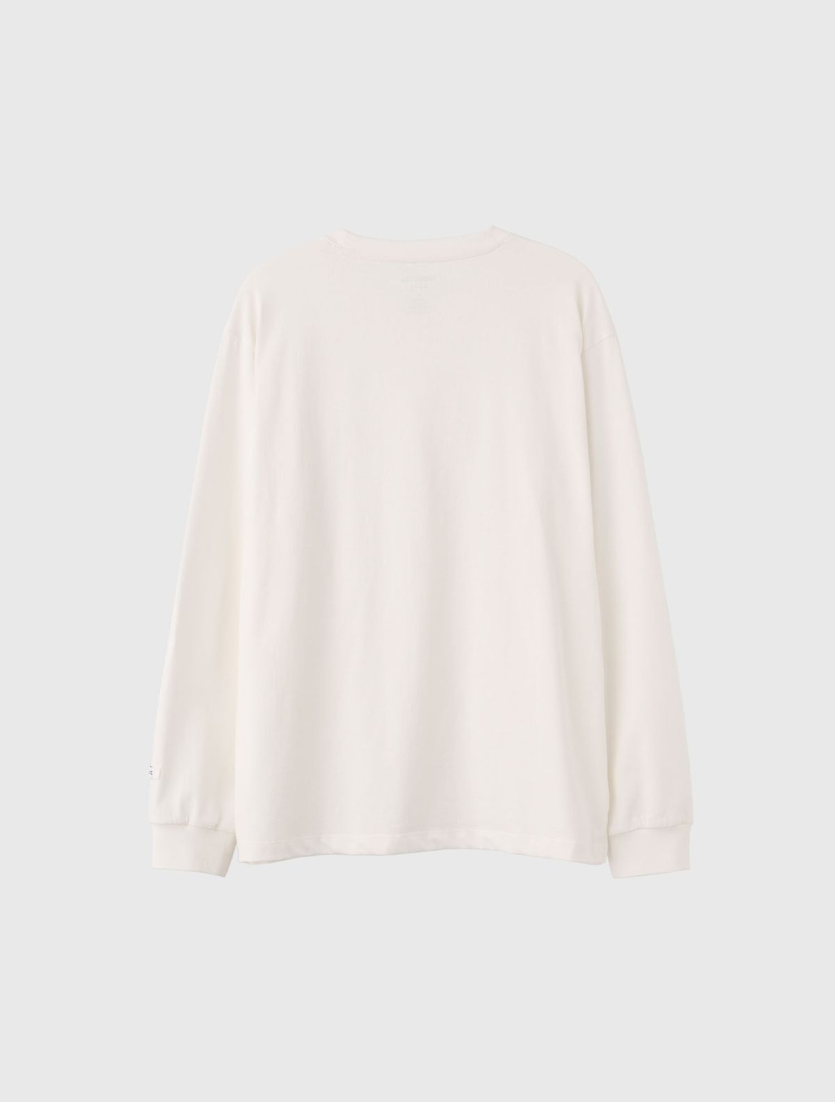 제너럴아이디어(GENERALIDEA) UNISEX 쿨링 롱 슬리브 티 [WHITE] / SBE1U01004