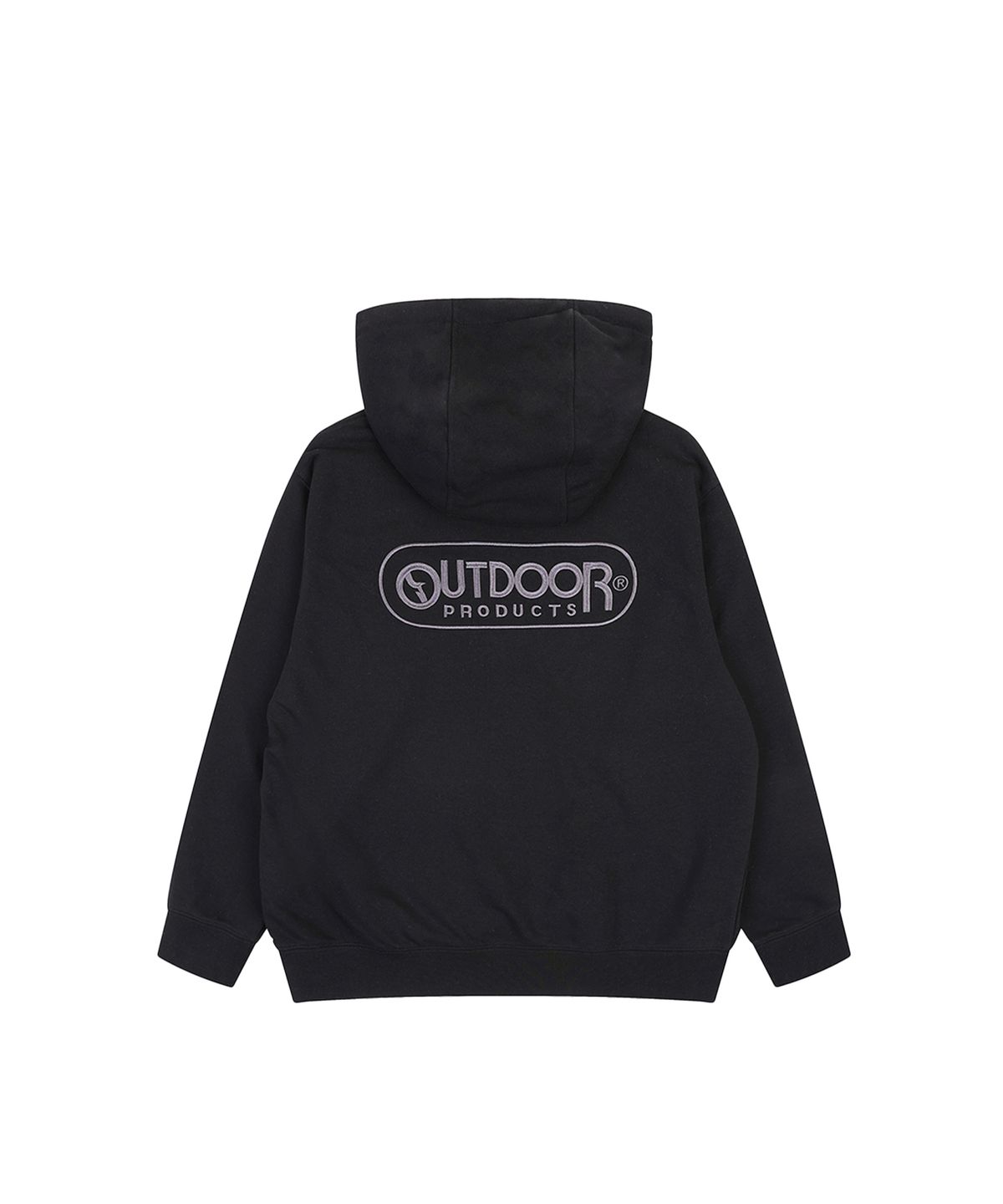 아웃도어 프로덕츠(OUTDOOR PRODUCTS) BASIC EMBROIDERY HOODIE (BLACK)