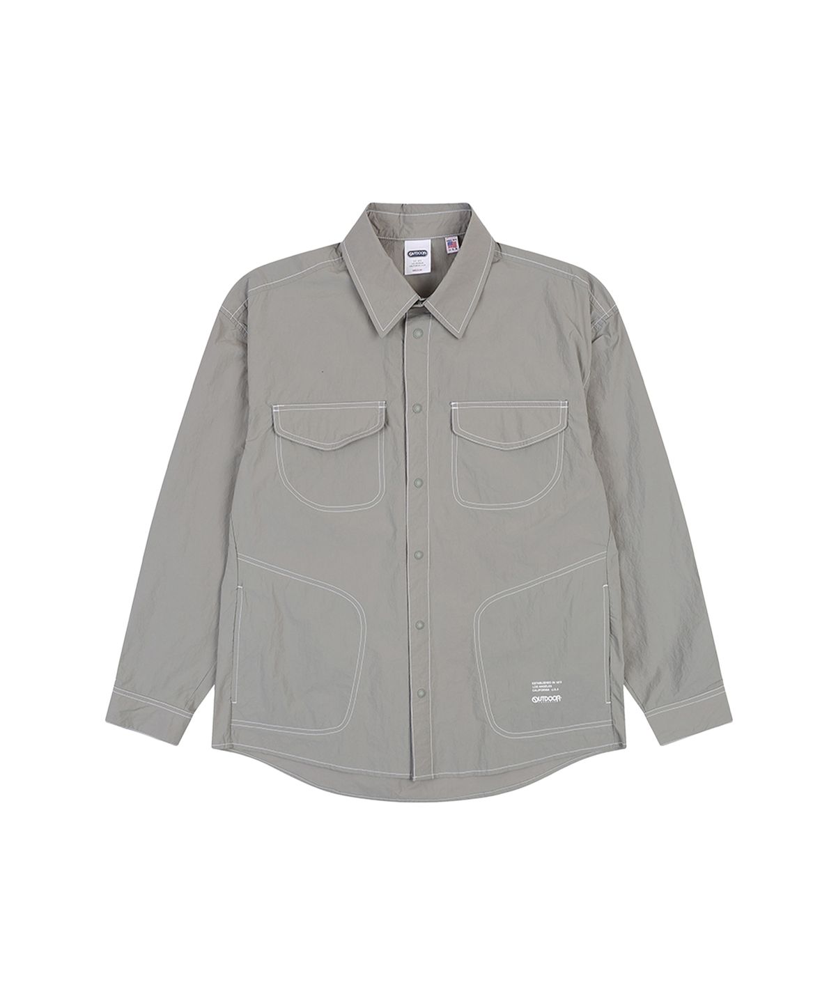 아웃도어 프로덕츠(OUTDOOR PRODUCTS) UTILTY POCKET SHIRTS (GREEN)