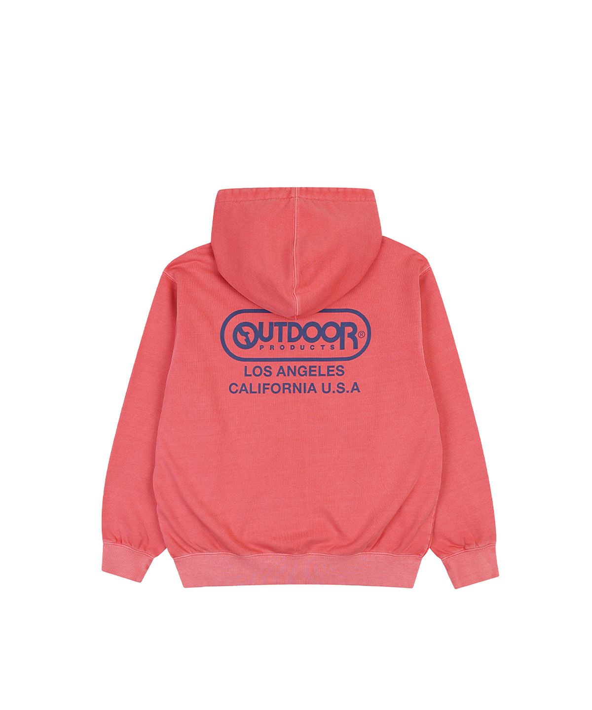 아웃도어 프로덕츠(OUTDOOR PRODUCTS) PIGMENT DYE HOOD ZIP-UP (RED)