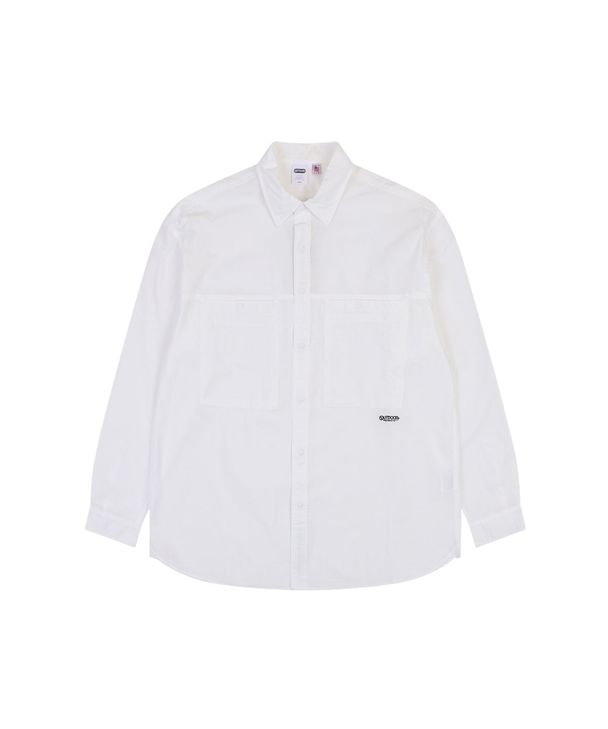 아웃도어 프로덕츠(OUTDOOR PRODUCTS) POPLIN SHIRT (IVORY)