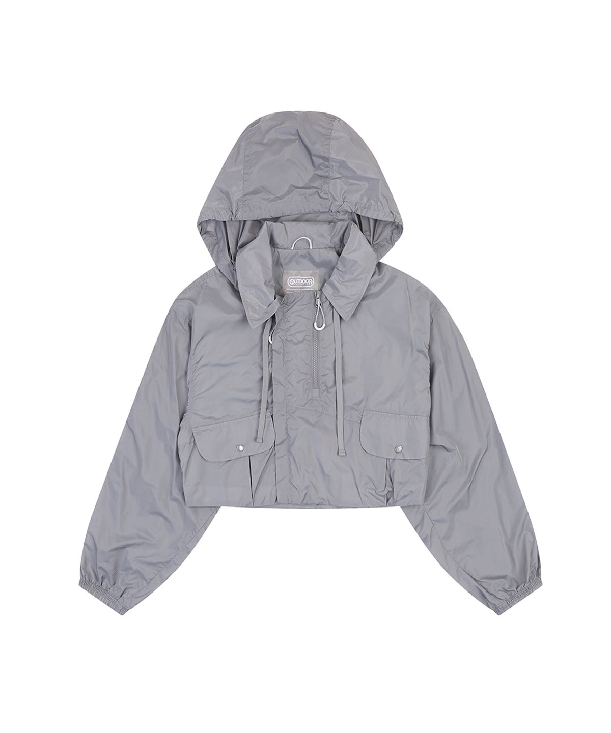 아웃도어 프로덕츠(OUTDOOR PRODUCTS) W LIGHT CASUAL CROP JUMPER (GRAY)
