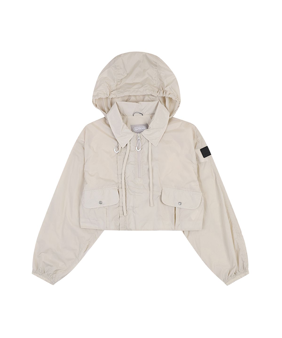 아웃도어 프로덕츠(OUTDOOR PRODUCTS) W LIGHT CASUAL CROP JUMPER (CREAM)