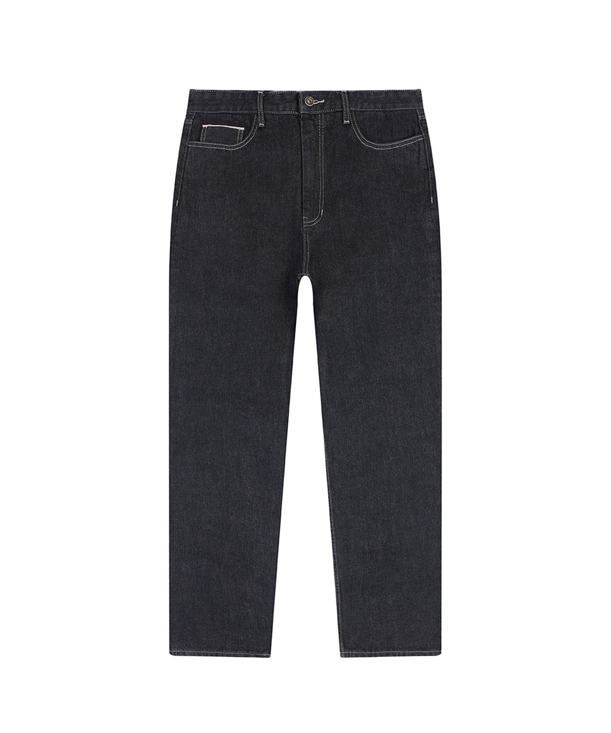 아웃도어 프로덕츠(OUTDOOR PRODUCTS) STRAIGHT FIT DENIM (BLACK)