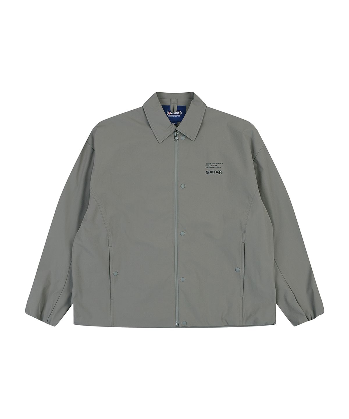 아웃도어 프로덕츠(OUTDOOR PRODUCTS) ZIP-UP COACH JUMPER (KHAKI)
