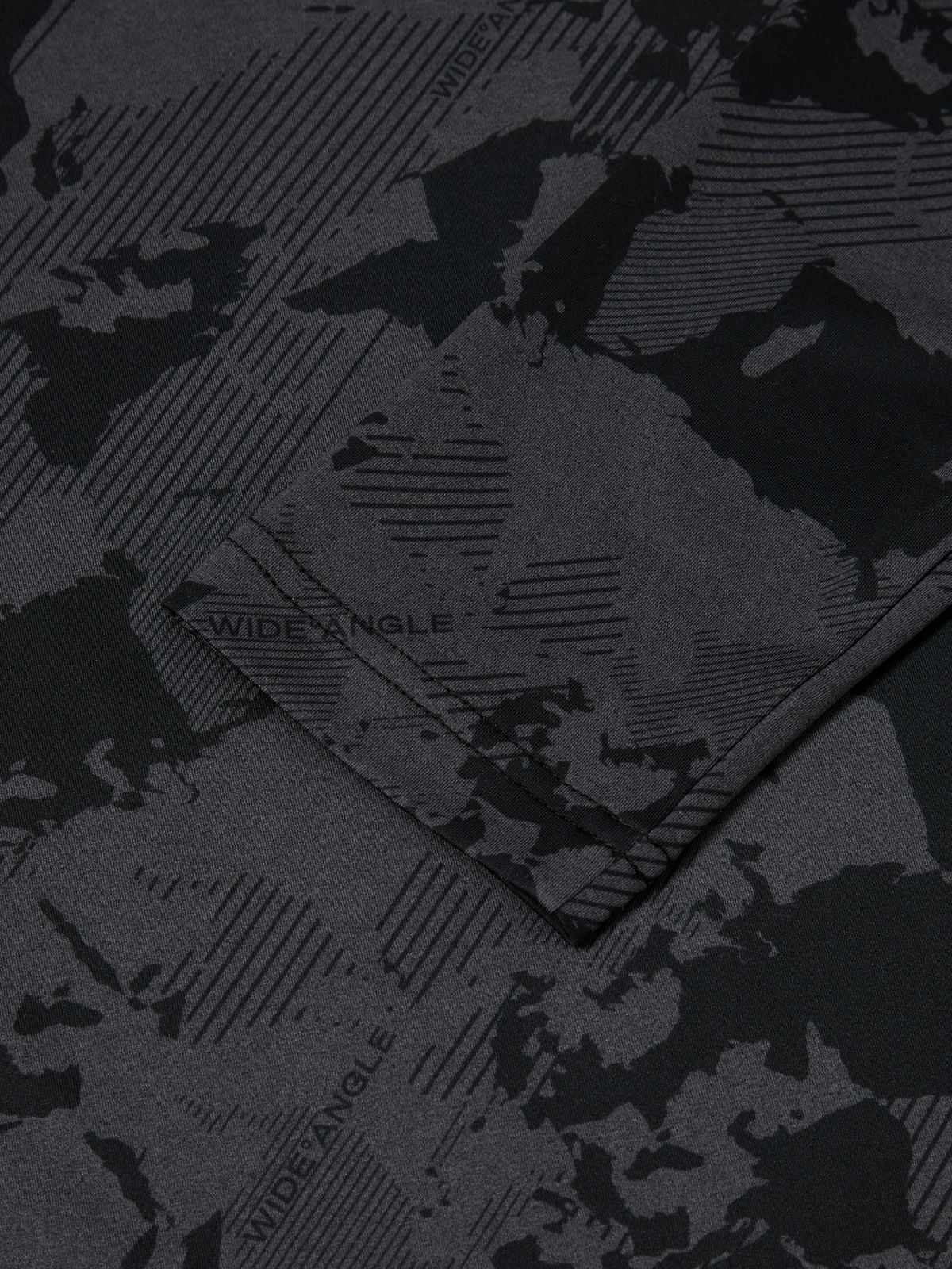 와이드앵글(WIDEANGLE) TO 카모플라쥬 폴로 티셔츠 M_Charcoal