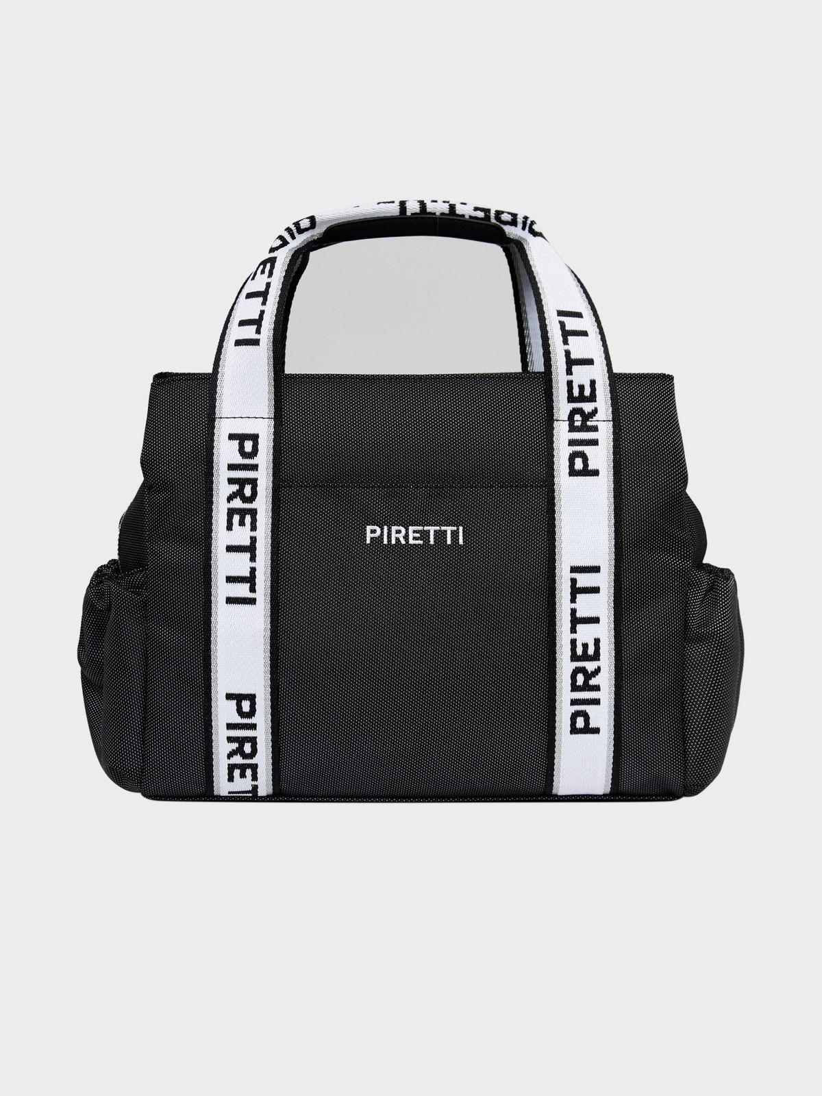피레티(PIRETTI) 웨빙 포인트 토트백_Black
