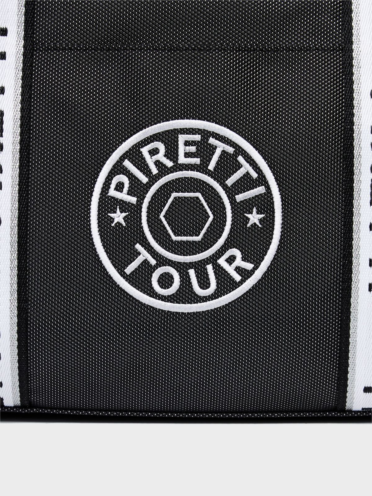 피레티(PIRETTI) 웨빙 포인트 토트백_Black