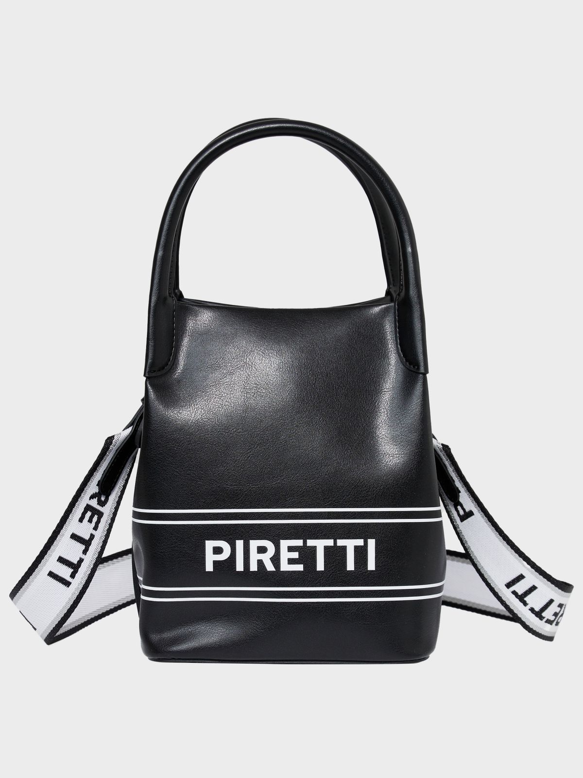 피레티(PIRETTI) 소프트 미니 토트백_Black