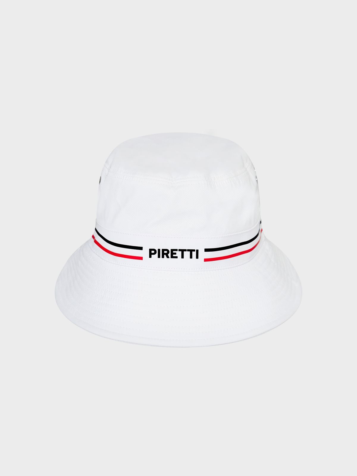 피레티(PIRETTI) (공용)시즌패턴 컬러라인 햇_White