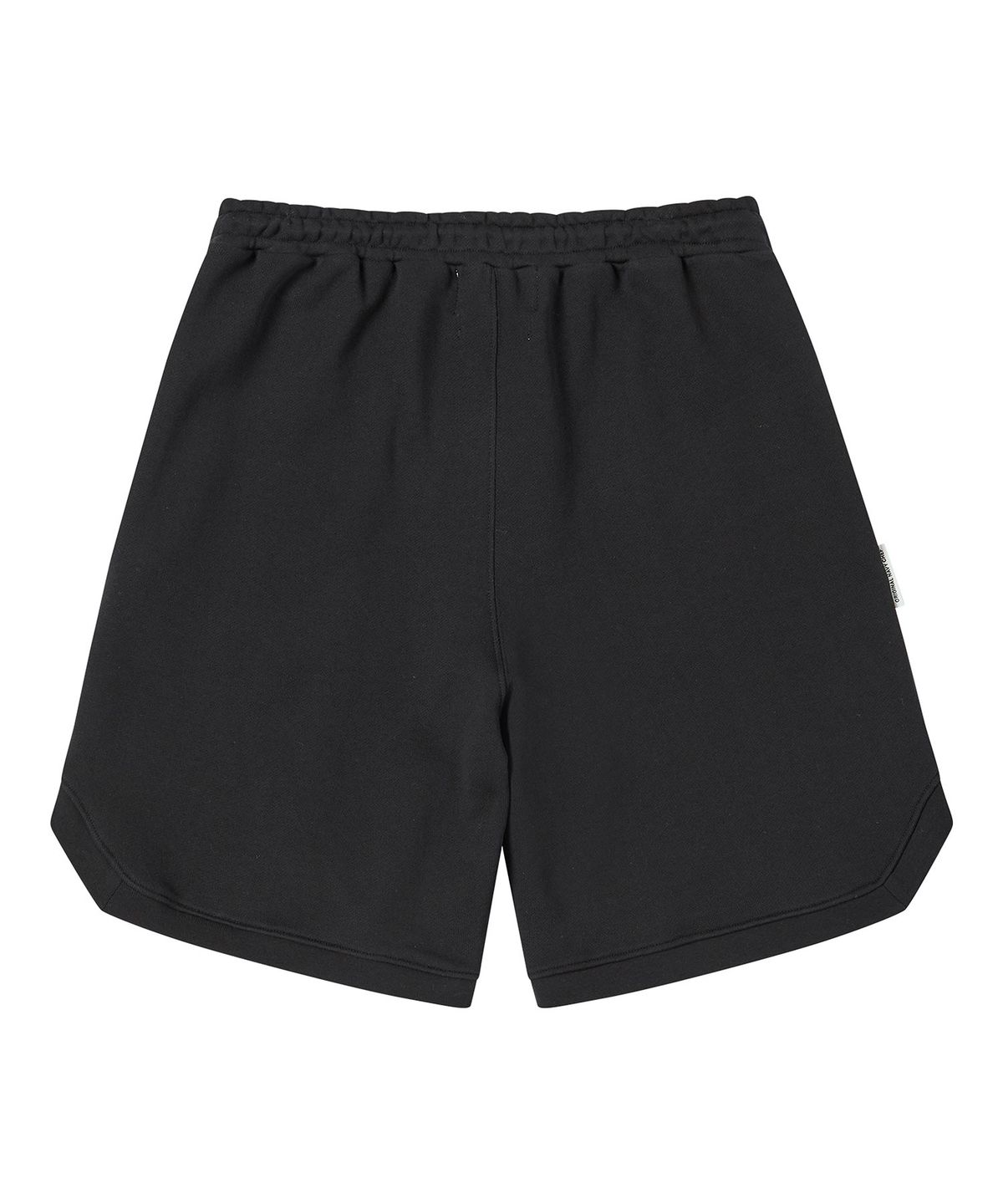 비욘드클로젯(BEYOND CLOSET) [COLLECTION LINE] 빈티지 NY 로고 헤비 웨이트 코튼 반바지 블랙
