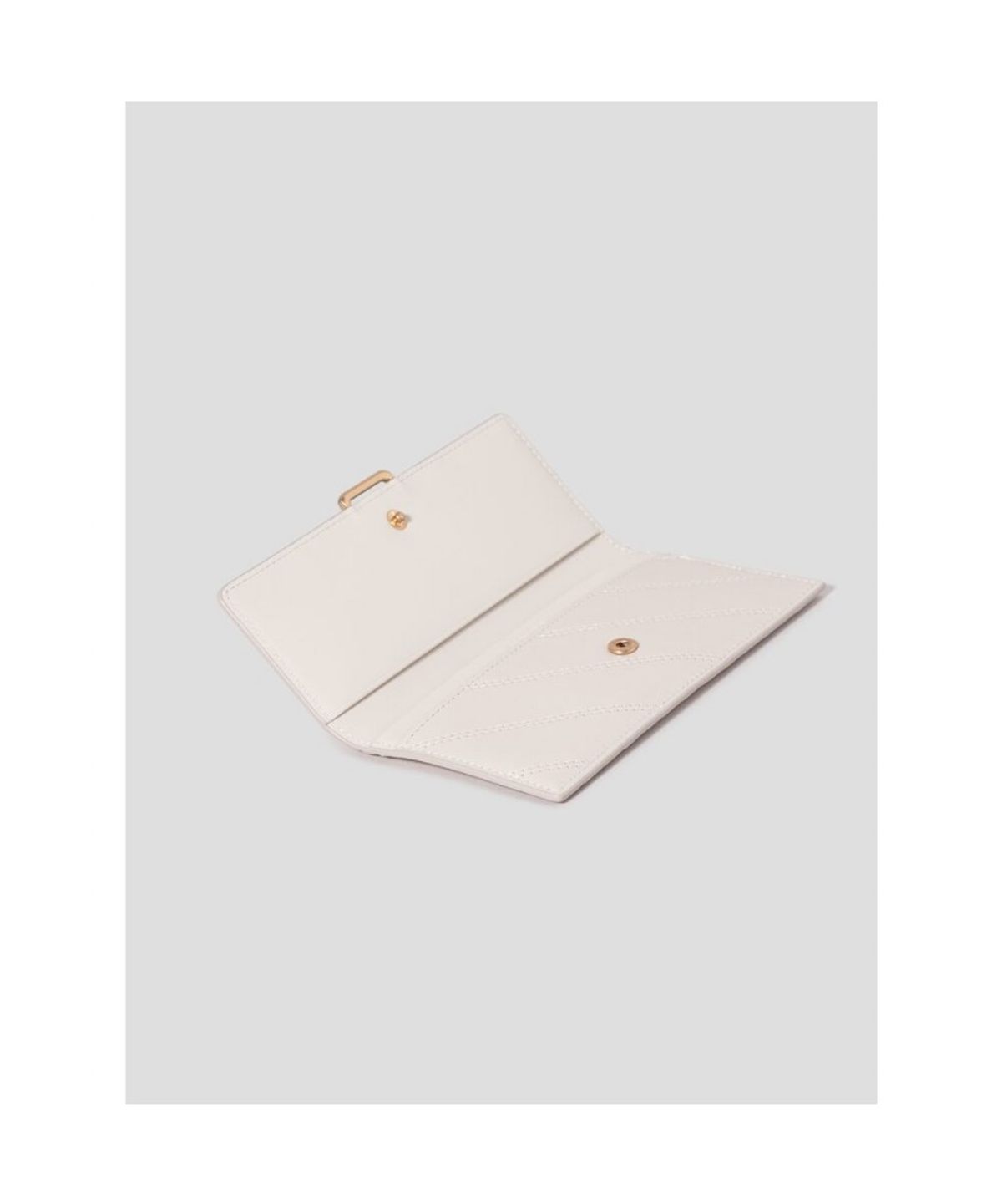 빈폴 액세서리(BEANPOLE ACCESSORY) 노라 퀼팅 슬림 장지갑 - 아이보리