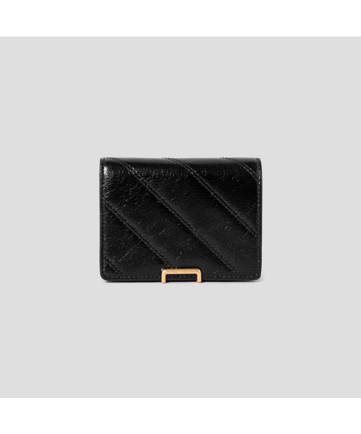 빈폴 액세서리(BEANPOLE ACCESSORY) 노라 퀼팅 2단 명함지갑 - 블랙