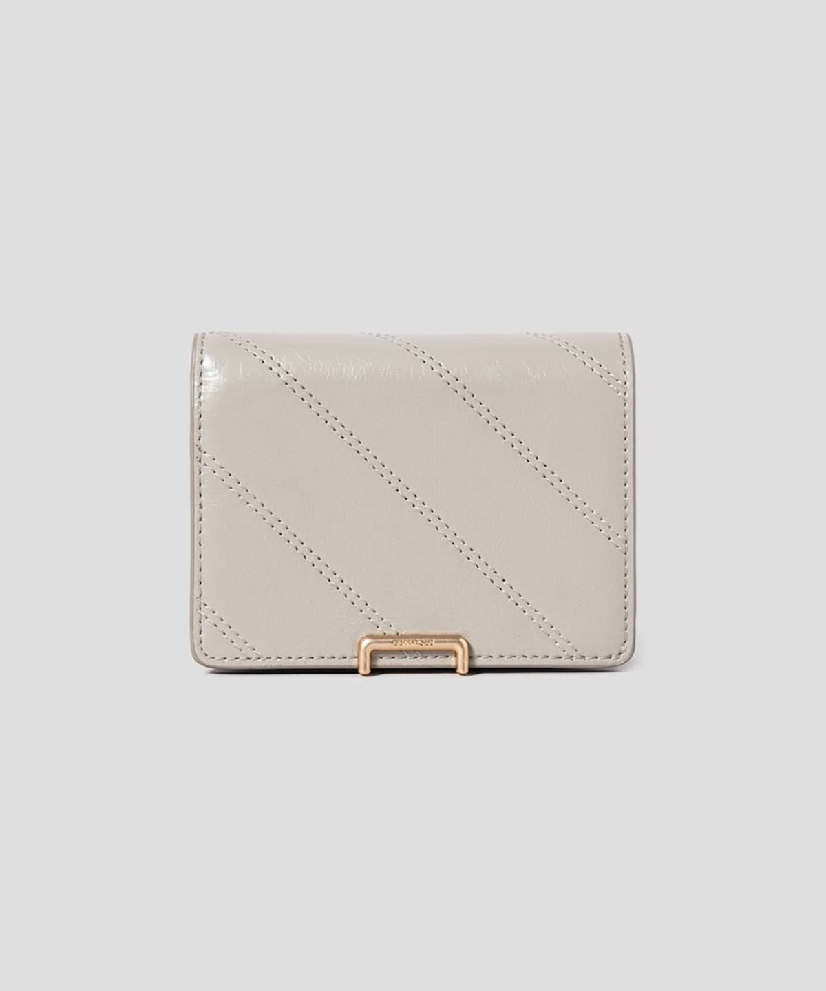 빈폴 액세서리(BEANPOLE ACCESSORY) 노라 퀼팅 2단 명함지갑 - 라이트 그린