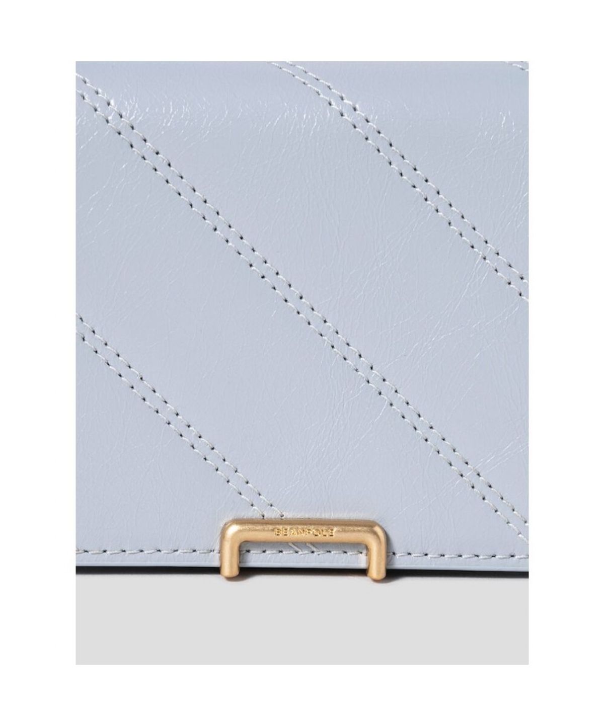 빈폴 액세서리(BEANPOLE ACCESSORY) 노라 퀼팅 2단 명함지갑 - 스카이 블루