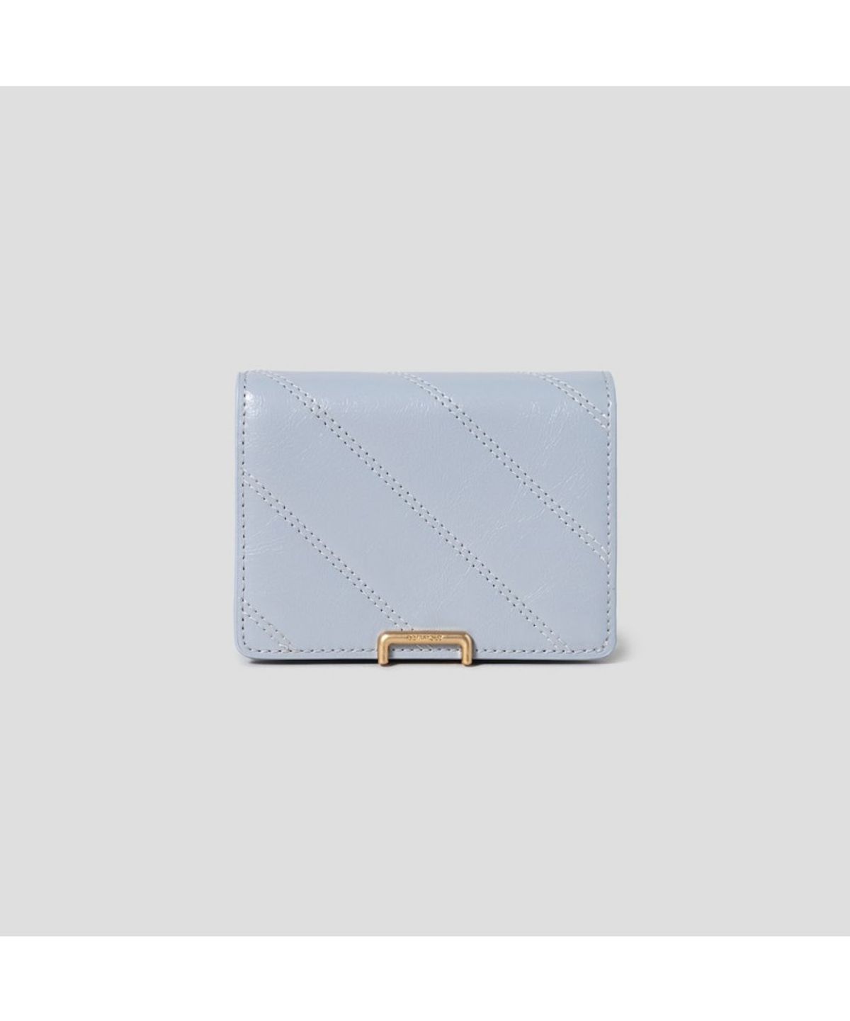 빈폴 액세서리(BEANPOLE ACCESSORY) 노라 퀼팅 2단 명함지갑 - 스카이 블루