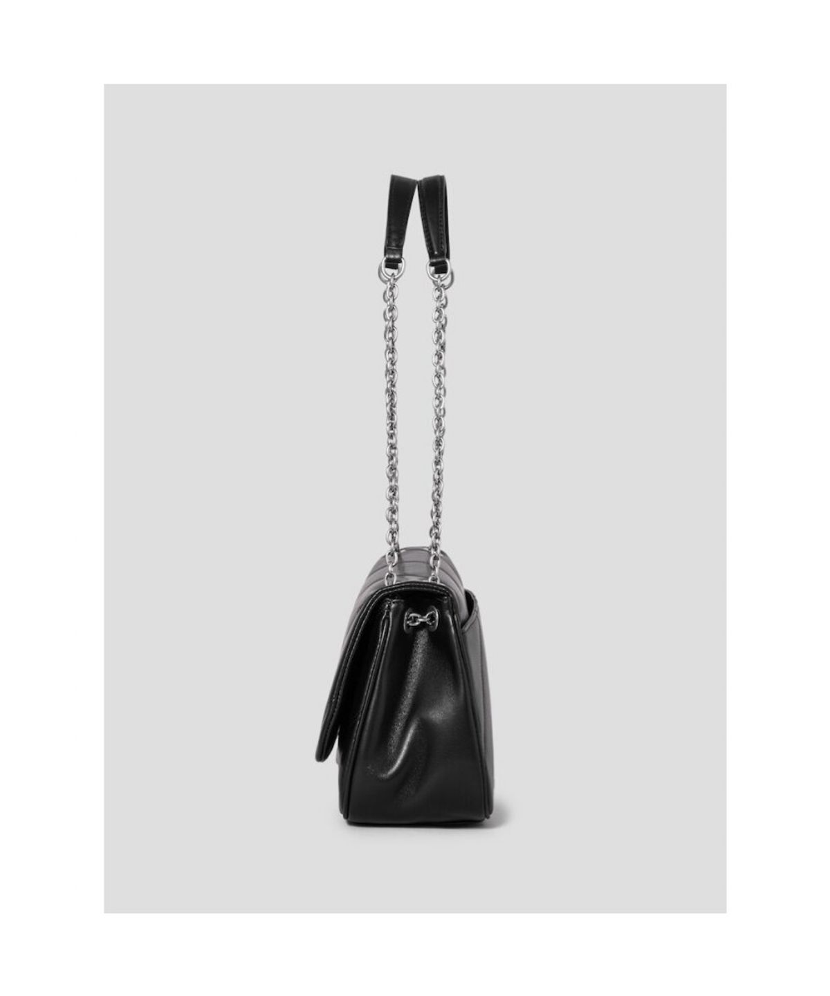 빈폴 액세서리(BEANPOLE ACCESSORY) 노라 미디엄 체인 숄더백 - 블랙