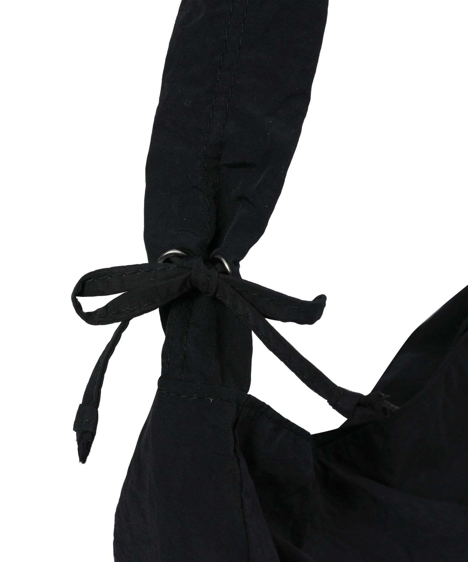 バッグ・カバンその他 Musent X Catsewol Collaboration Lian String Ribbon Shirring Ruffle Drawstring Pouch - Ruffle - –Timeless Leather Designs