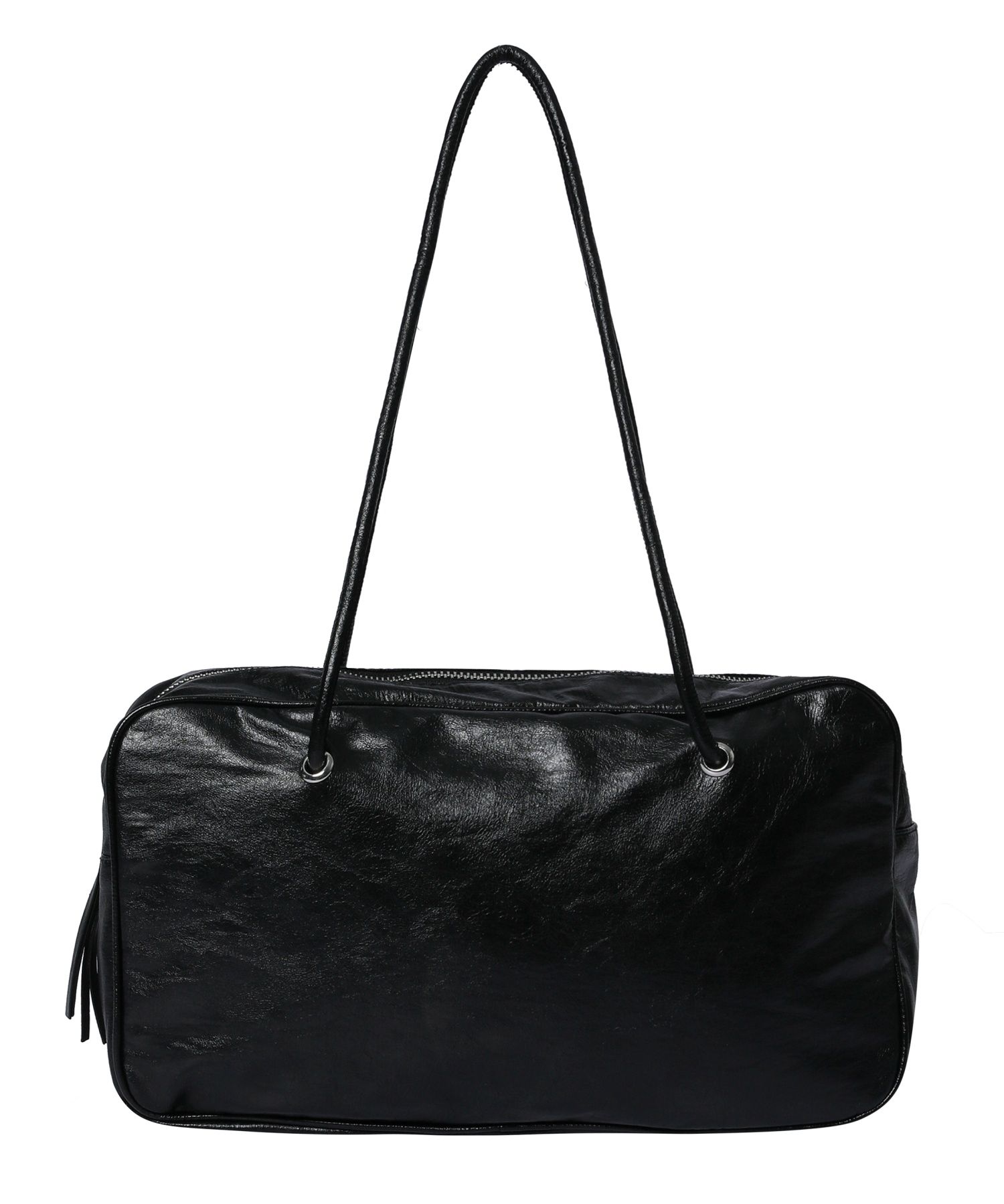 ☆☆Siyazu☆☆ SIAC3061 Leather Michelle Bag M_Black zoey. Leather shoulder bag - black | march michelle.