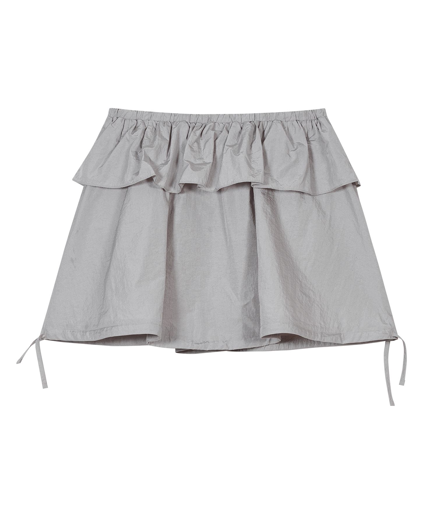 TYPESERVICE ♥ Shiny Balloon Skirt /追跡付 MUSINSA公式 | TYPESERVICE Shiny Balloon Skirt [Gray]