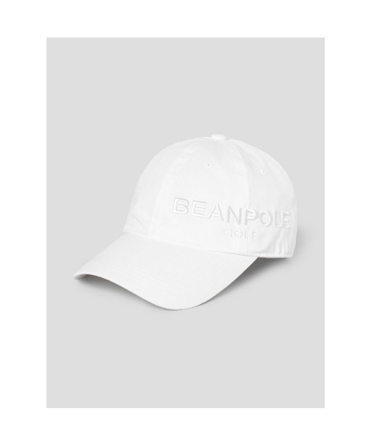 빈폴 액세서리(BEANPOLE ACCESSORY) 남성 면트윌 볼캡 - 화이트