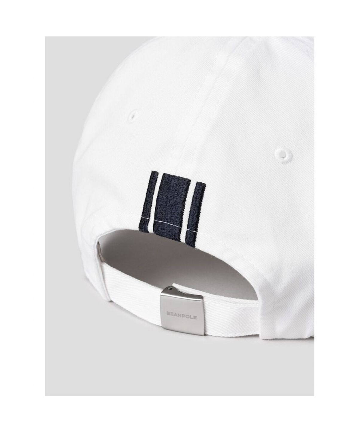 빈폴 액세서리(BEANPOLE ACCESSORY) 남성 면트윌 볼캡 - 화이트
