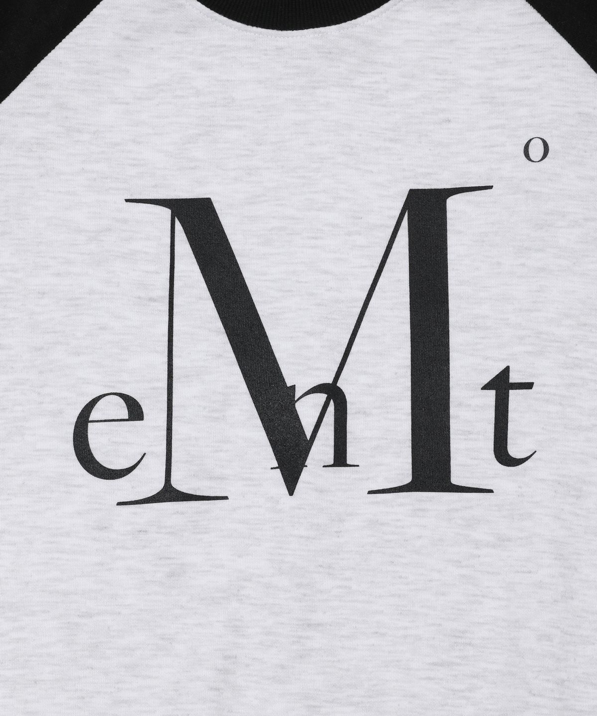 무센트(MUCENT) 시그니처 빅 로고 나그랑 배색 맨투맨 남녀공용 (2컬러)