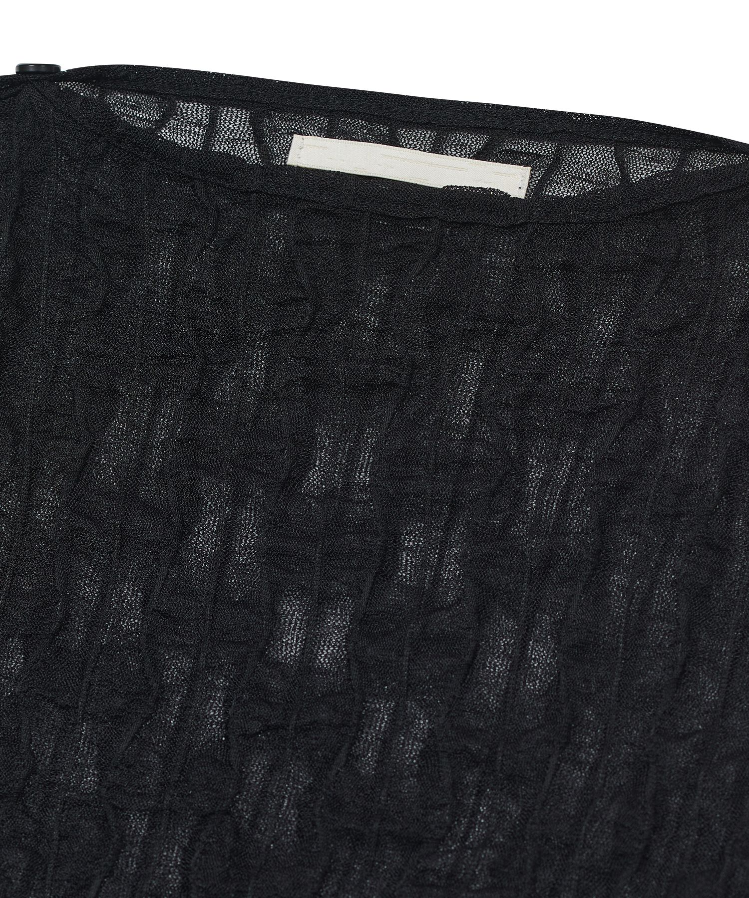 ◆typeservice◆ Side Shirring Button Top Black OSTT13BKF MUSINSA | TYPESERVICE Side Shirring Button Top [Black]