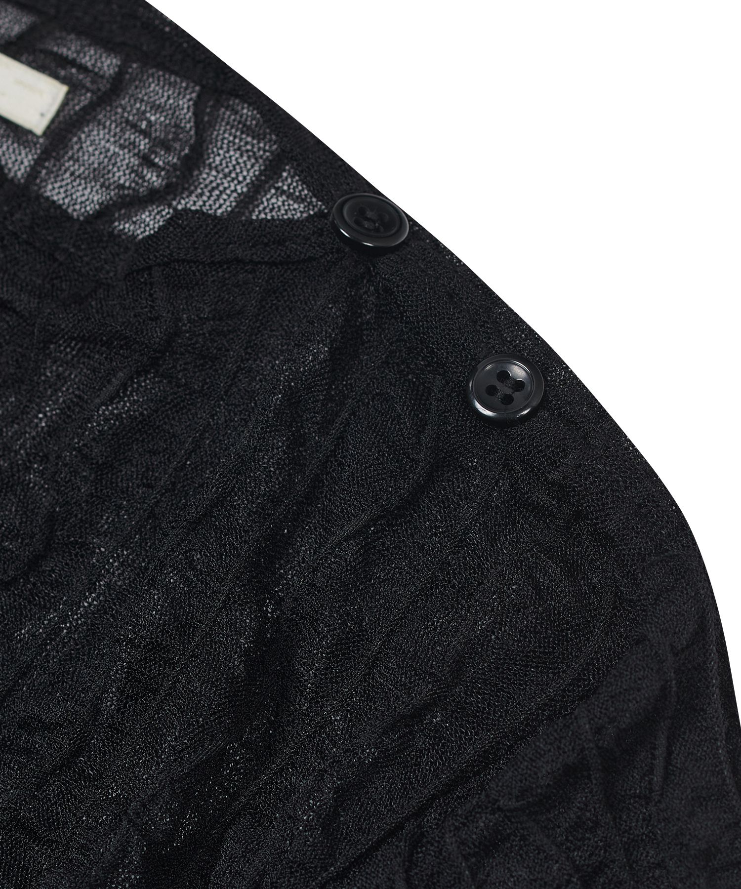 ◆typeservice◆ Side Shirring Button Top Black OSTT13BKF MUSINSA | TYPESERVICE Side Shirring Button Top [Black]