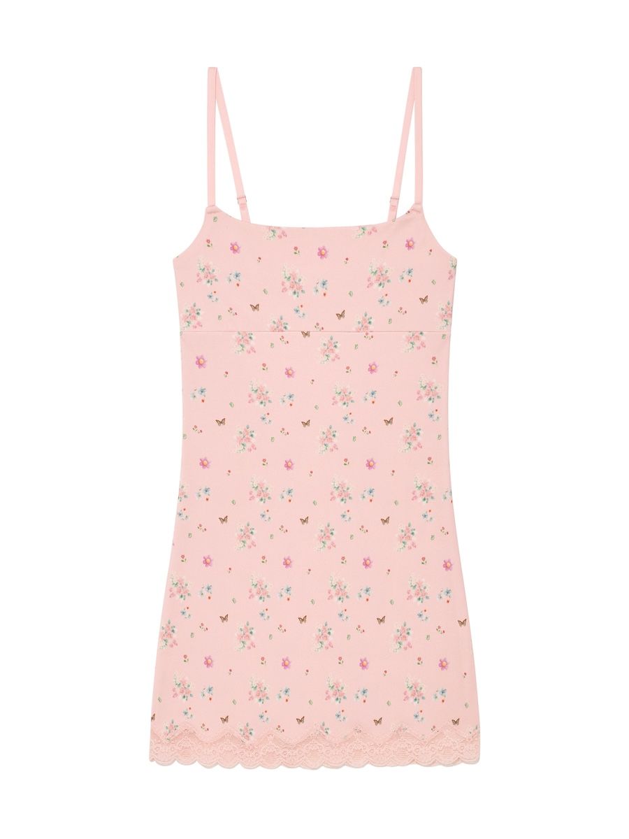 【GLOWNY】 HEART LACE CAMI DRESS ★送料関税込み★ ☆2025SS新作☆glowny☆HEART LACE CAMI DRESS