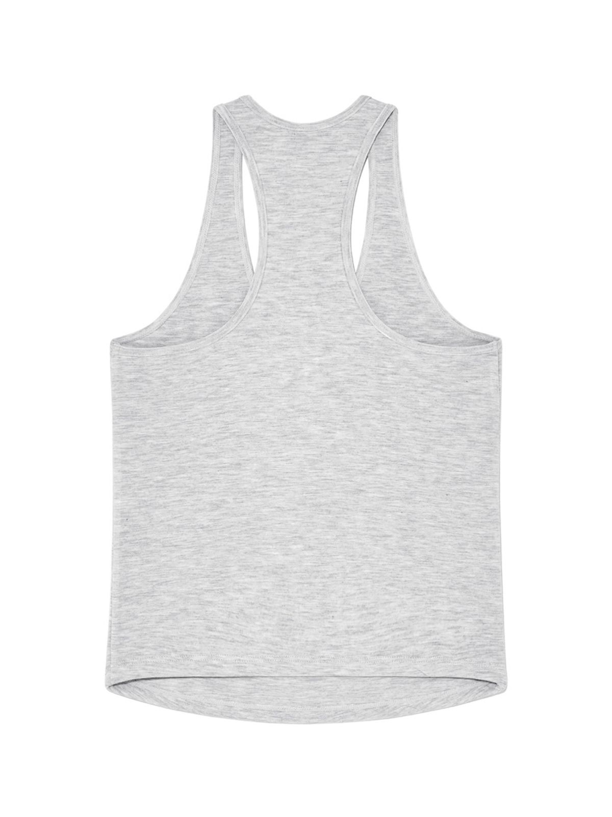 글로니(GLOWNY) PURE MODAL SLIT TANK (WHITE MELANGE)