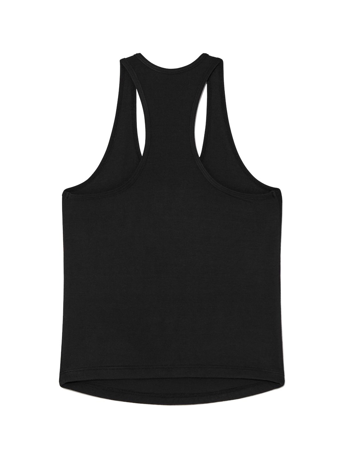 글로니(GLOWNY) PURE MODAL SLIT TANK (BLACK)