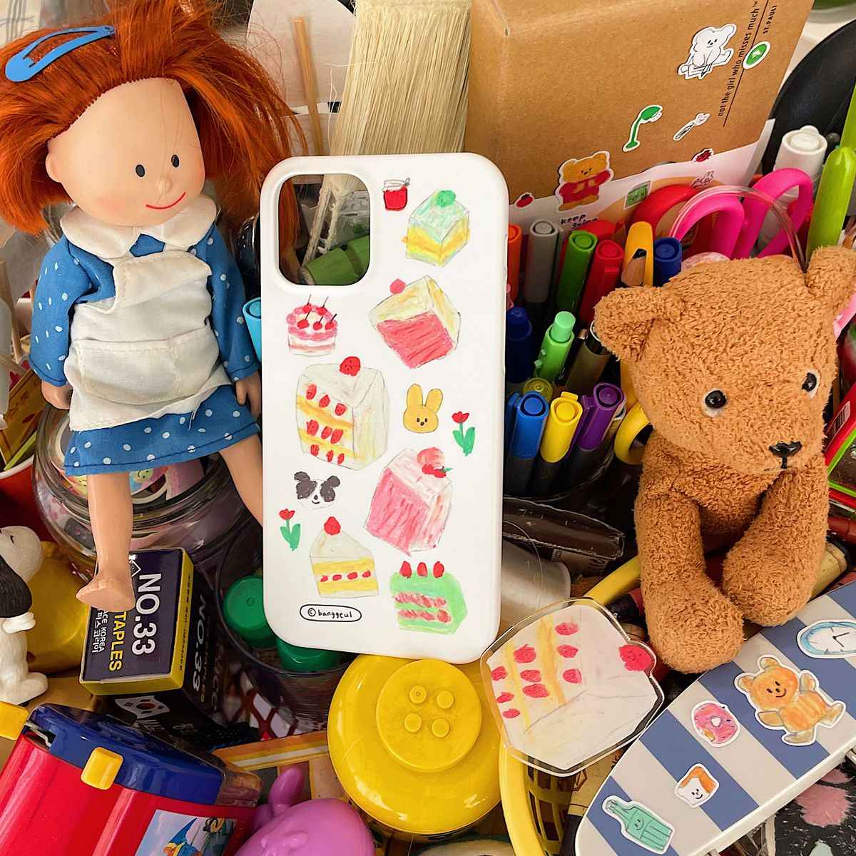 해피방글데이(HAPPY BANGGEUL DAY) 케이크 하드케이스