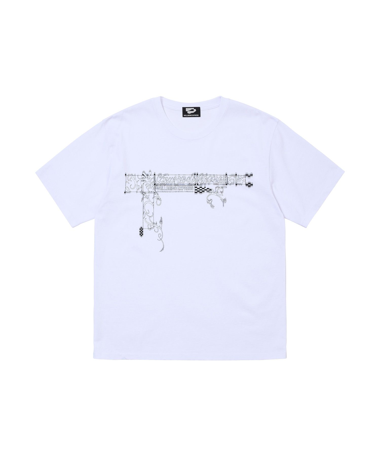 【WELLBEING EXPRESS】 Oversized Hybrid Tattoo Half Sleeve MUSINSA | WELLBEING EXPRESS Oversized Hybrid Tattoo Half