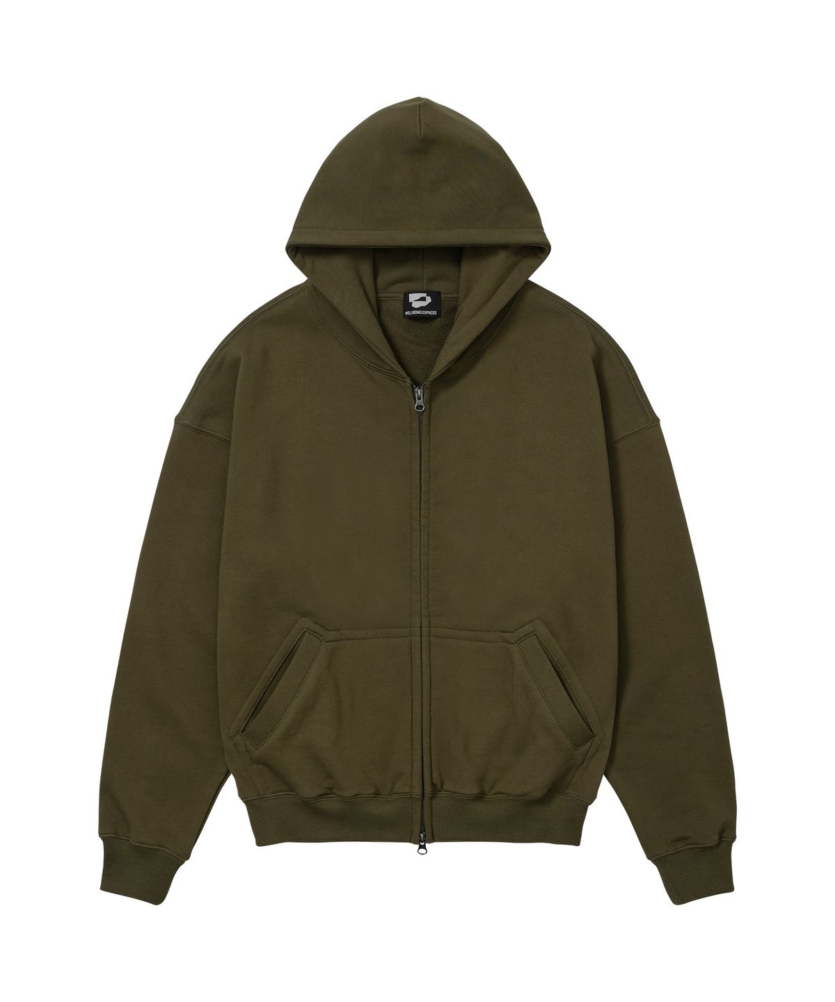 웰빙익스프레스(WELLBEING EXPRESS) Minesweeper Hoodie Khaki