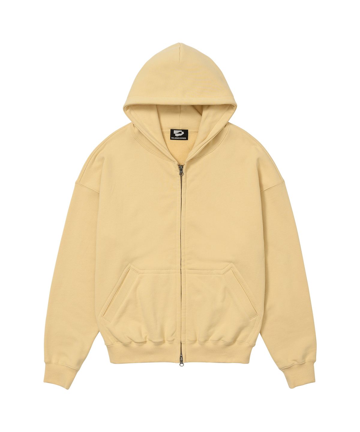 웰빙익스프레스(WELLBEING EXPRESS) Minesweeper Hoodie Yellow Beige