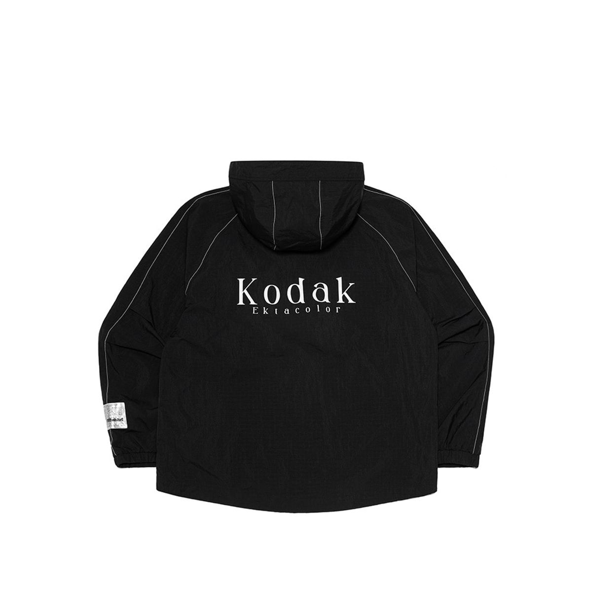 코닥(KODAK) 메일러 포켓 후드 자켓 BLACK