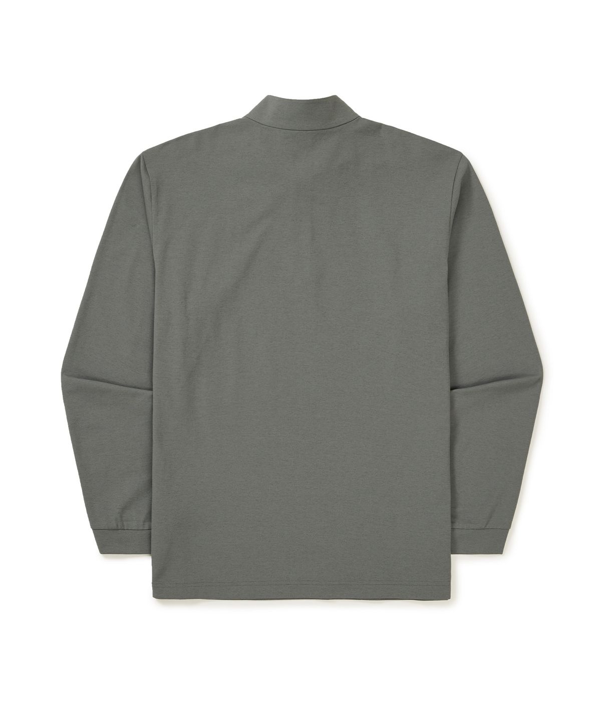 스노우피크 어패럴(SNOWPEAK APPAREL) 퀵드라이 반집업 긴팔 티셔츠 (S25SMTZT10) Dark Gray