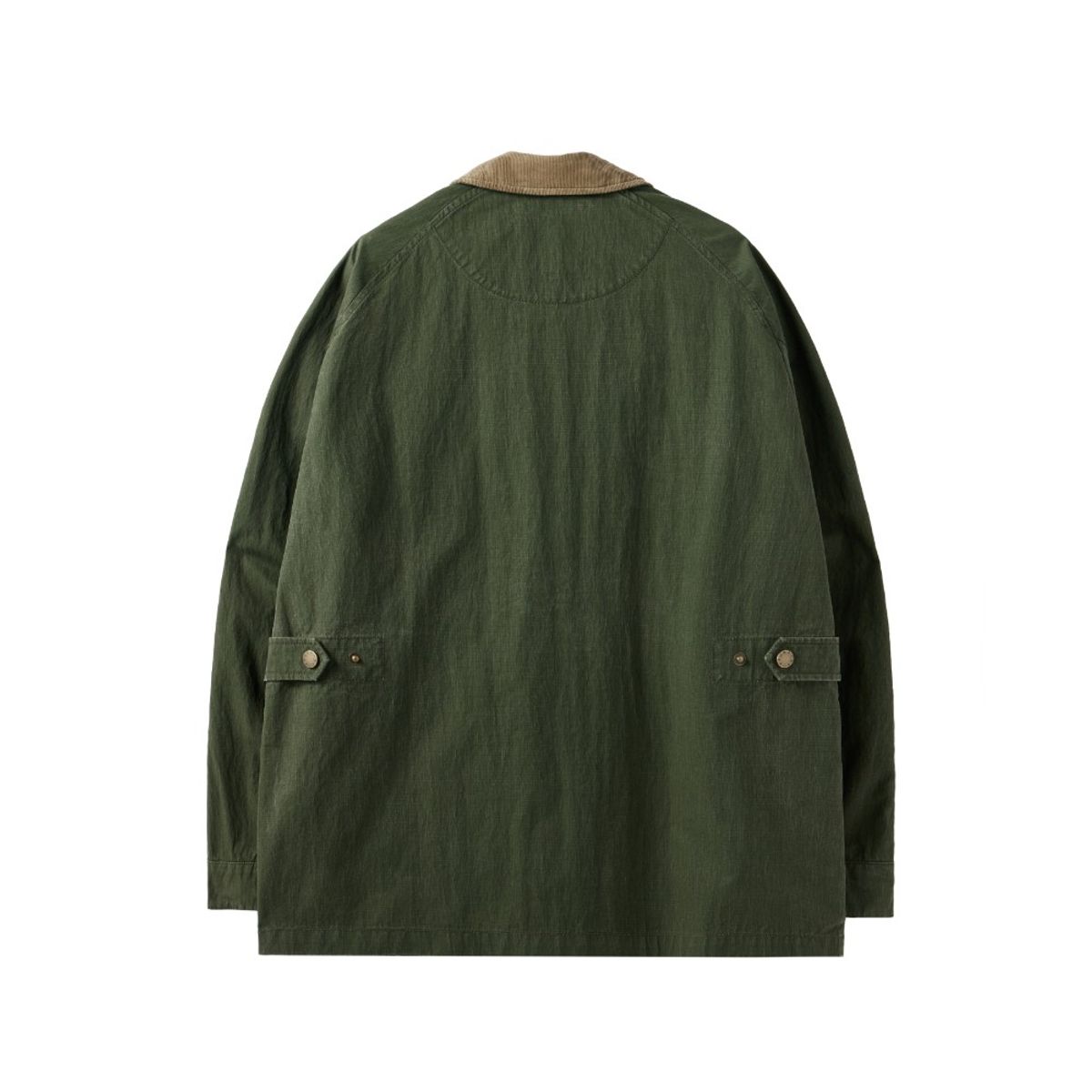 브롬톤 런던(BROMPTON LONDON) GREENFORD COLLAR COLOR BLOCK FIELD JACKET - KHAKI (P251UJK401)