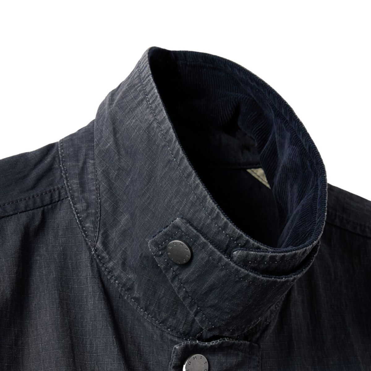 브롬톤 런던(BROMPTON LONDON) GREENFORD COLLAR COLOR BLOCK FIELD JACKET - NAVY (P251UJK401)
