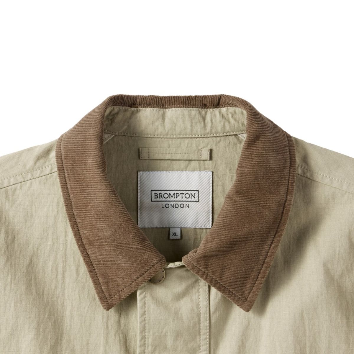 브롬톤 런던(BROMPTON LONDON) GREENFORD COLLAR COLOR BLOCK FIELD JACKET - L/BEIGE (P251UJK401)