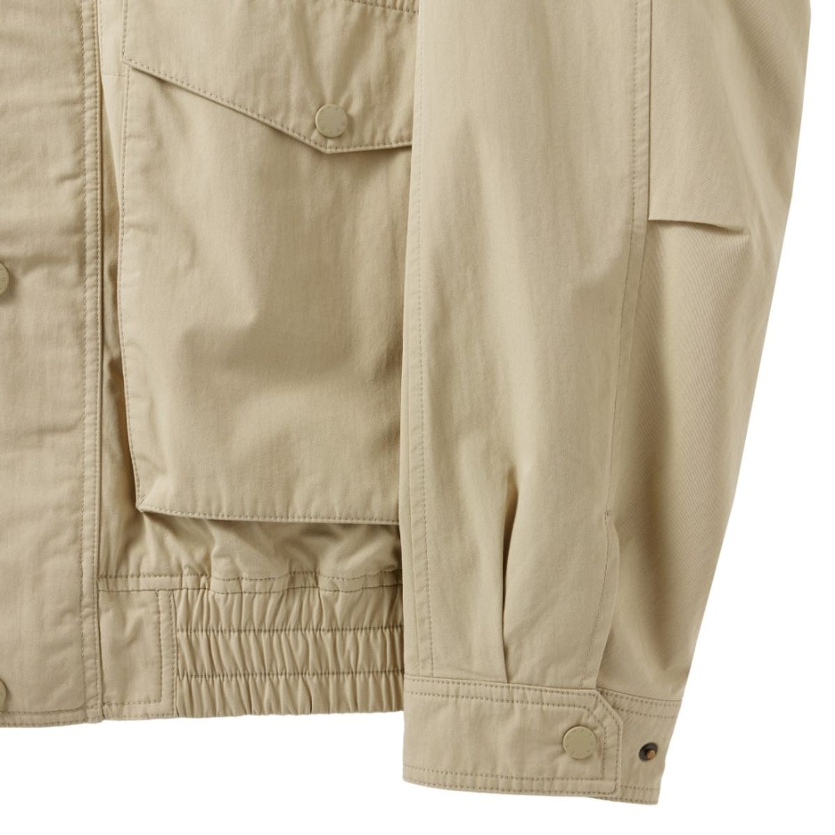 브롬톤 런던(BROMPTON LONDON) GREENFORD HARRINGTON JACKET - L/BEIGE (P251MJK403)