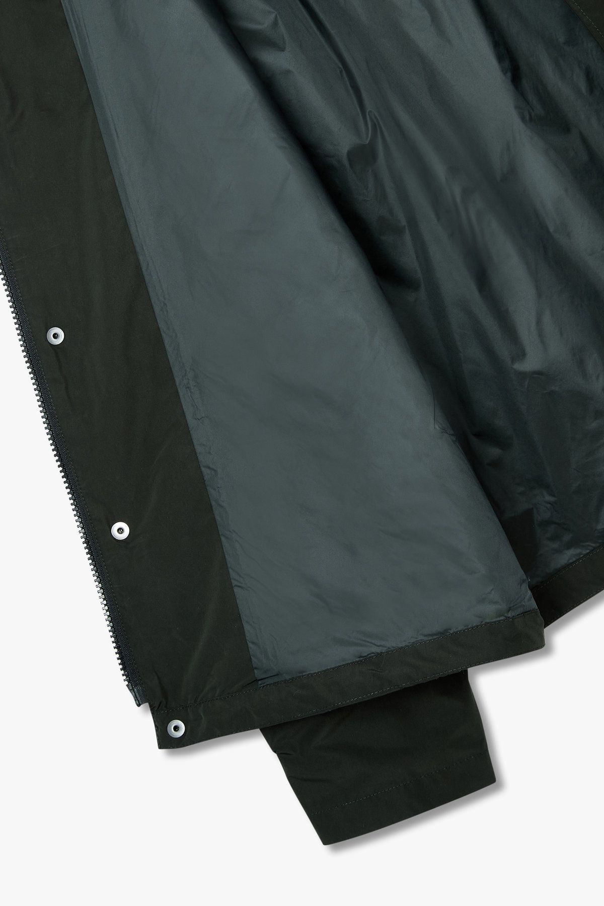 아르마니 익스체인지(ARMANI EXCHANGE) 남성 드로스트링 헴 폴리 셔츠_다크그린 A415120005