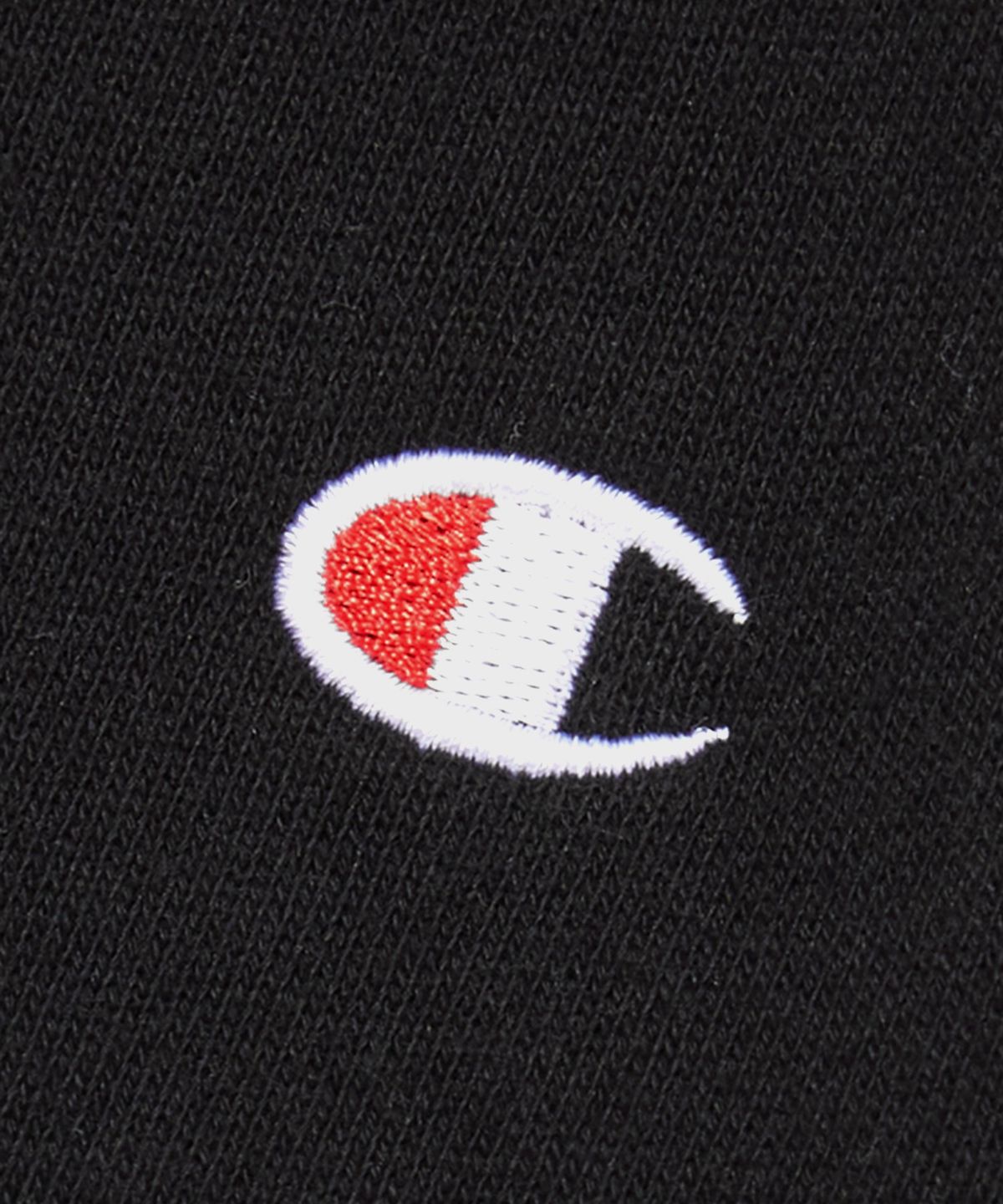챔피온 키즈(CHAMPION KIDS) 키즈 C로고 프렌치테리 크루넥 스웨트셔츠 Black