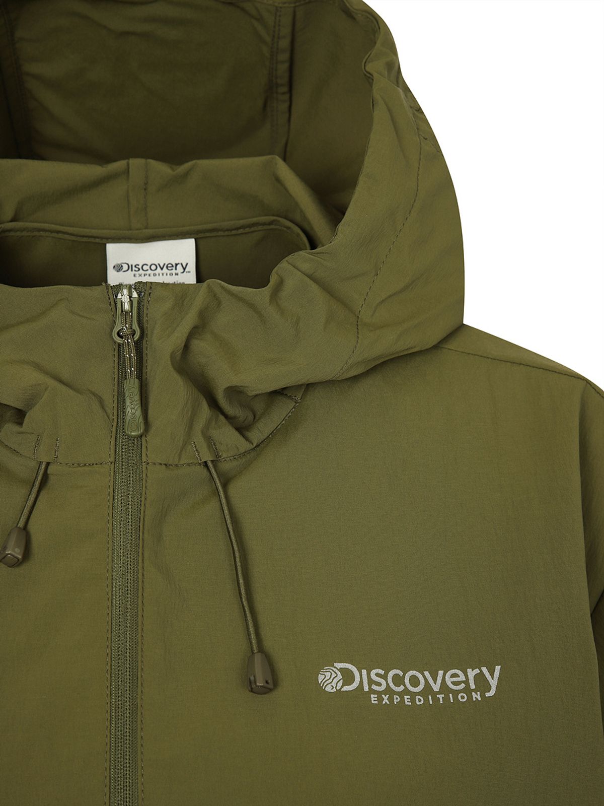 디스커버리 익스페디션(DISCOVERY EXPEDITION) 프레시벤트 여성 폴튼 트레이닝 반팔 아노락 (D/OLIVE)