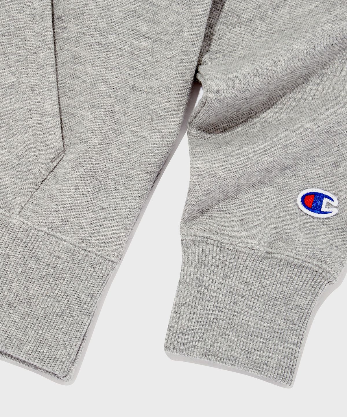 챔피온 키즈(CHAMPION KIDS) 키즈 C로고 프렌치테리 후드 티셔츠 Normal Grey