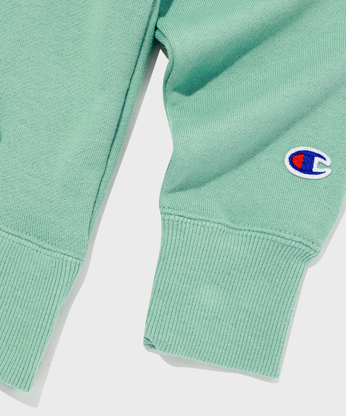 챔피온 키즈(CHAMPION KIDS) 키즈 C로고 프렌치테리 후드 티셔츠 Normal Green