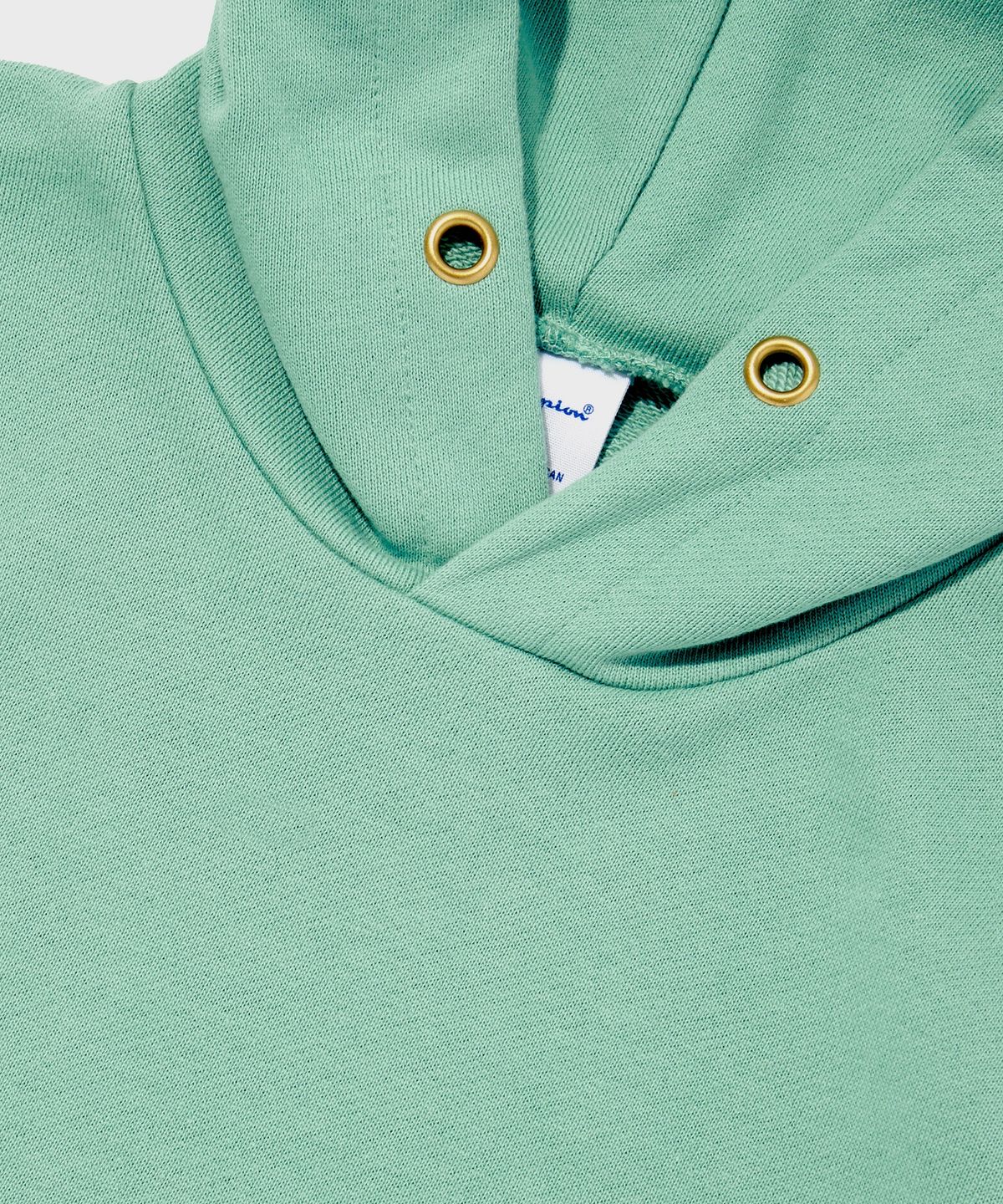챔피온 키즈(CHAMPION KIDS) 키즈 C로고 프렌치테리 후드 티셔츠 Normal Green