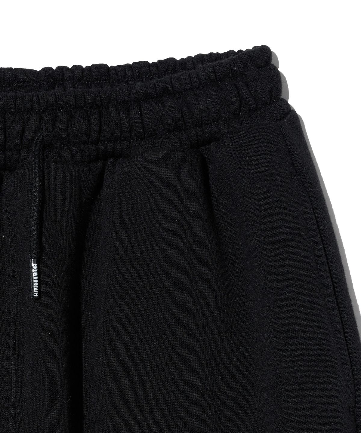 브라운브레스 키즈(BROWNBREATH KIDS) KIDS TAG SWEAT PANTS - BLACK