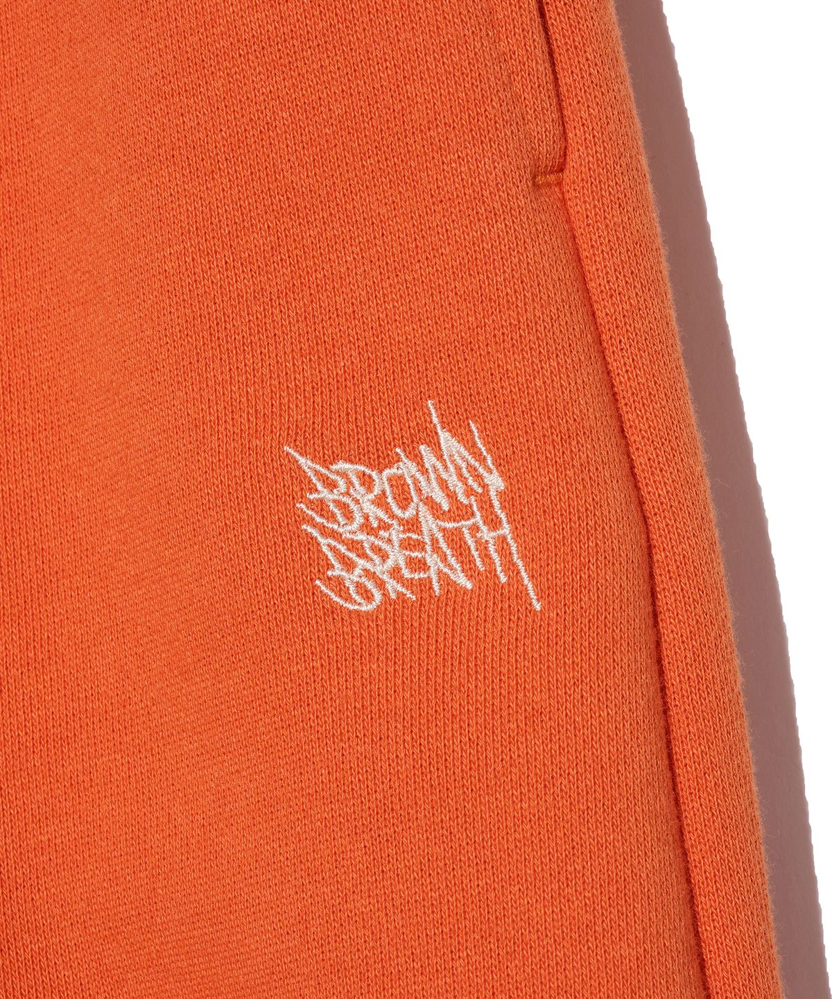 브라운브레스 키즈(BROWNBREATH KIDS) KIDS TAG SWEAT PANTS - ORANGE